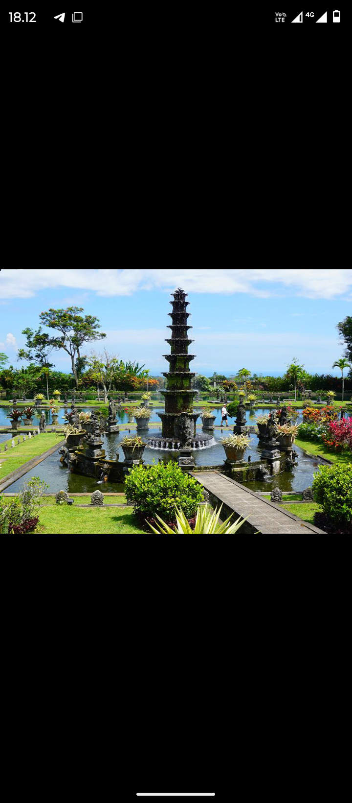 Tirta Gangga Water Fountain